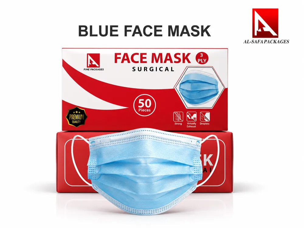 Blue Face Mask
